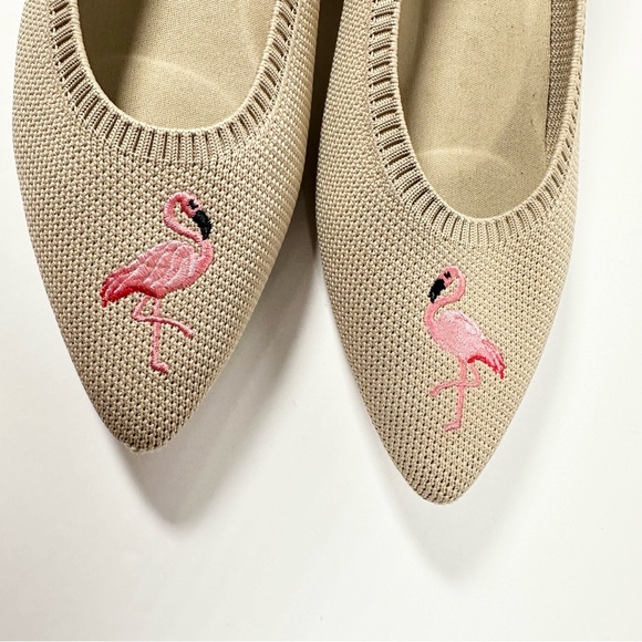 Vivaia Aria 5 Pointed-Toe Ballet Flats Flamingo - Picture 6 of 14